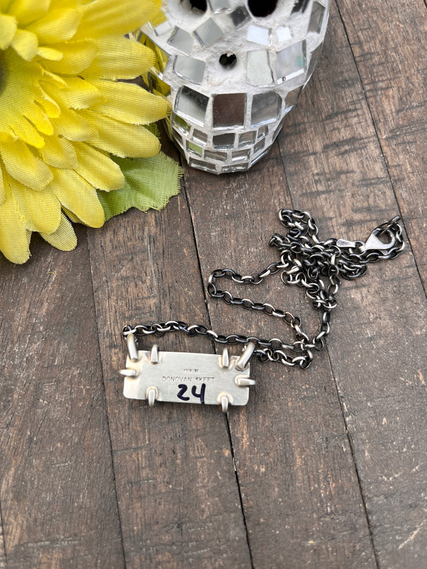 Waterproof Kingman Bar Necklace #21-30