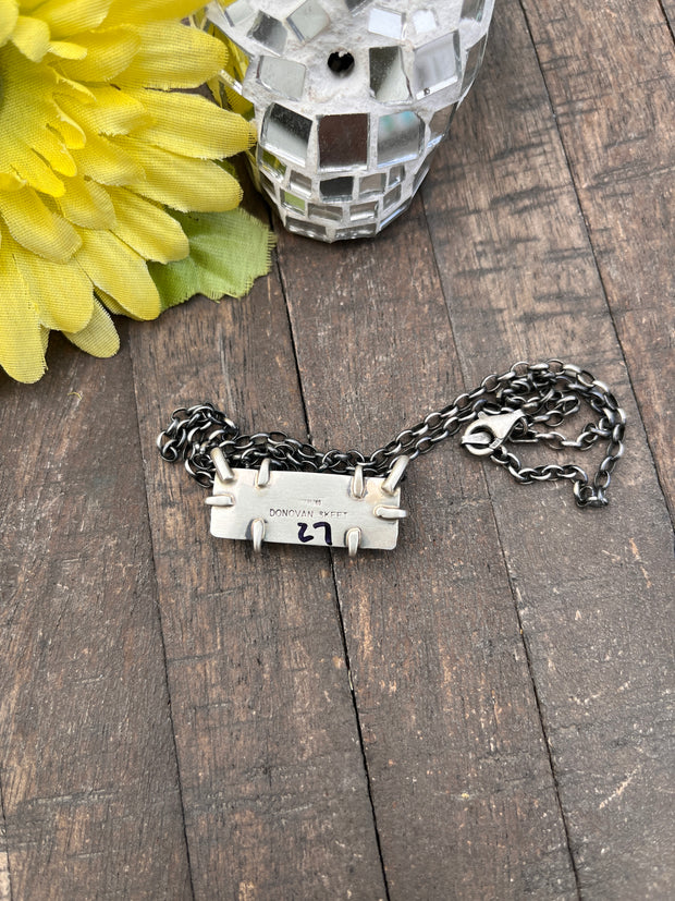 Waterproof Kingman Bar Necklace #21-30