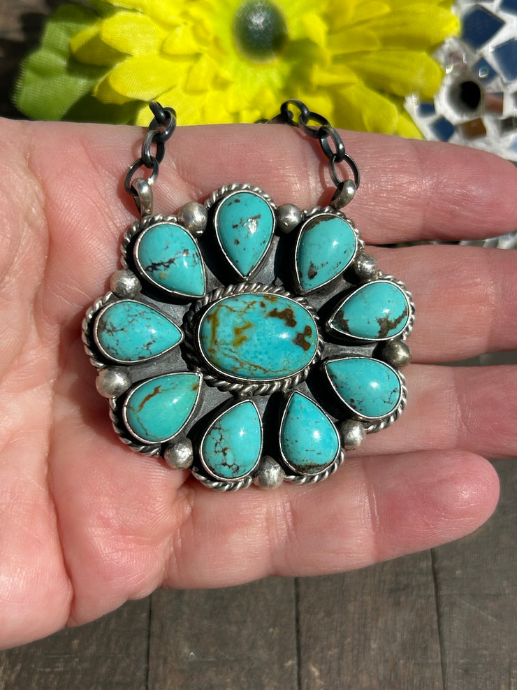 Kingman Cluster Necklace