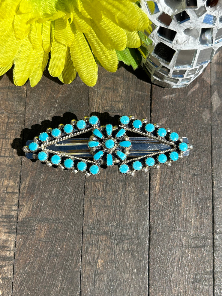 Kingman Snake Eye Hair Barrette