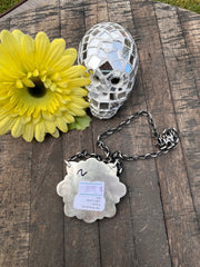Cotton Candy Kingman Turquoise  Necklace #1-8