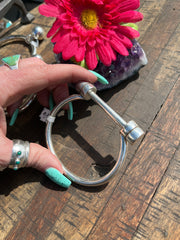 Sterling Horse Bit Bracelet- Large