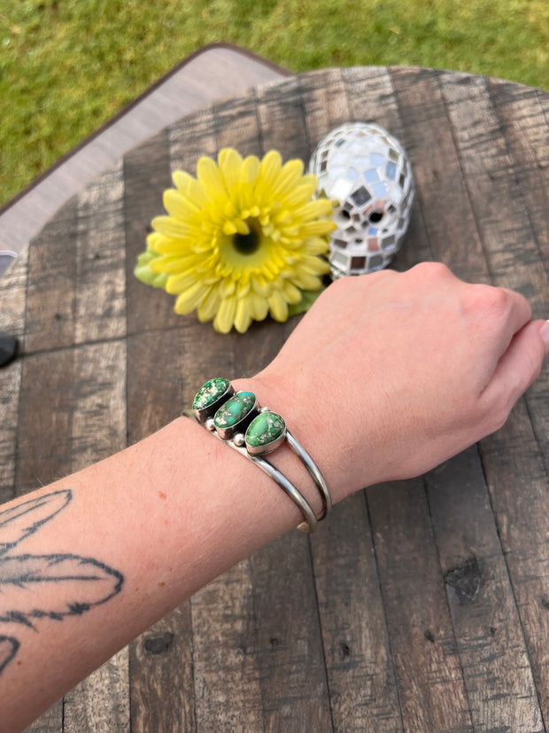 3 Stone Sonoran Cuff #6