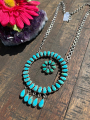 Kingman Circle Cluster Necklace #2