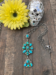 Sonoran Gold Cluster Necklace #1-7