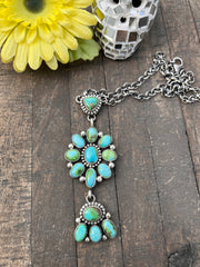 Sonoran Gold Cluster Necklace #1-7