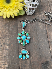 Sonoran Gold Cluster Necklace #1-7