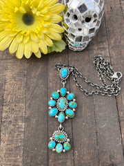 Sonoran Gold Cluster Necklace #1-7