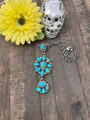 Sonoran Gold Cluster Necklace #1-7