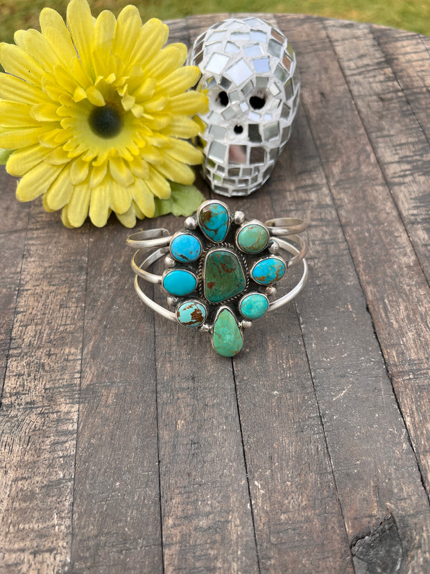 Kingman Turquoise Cuff #1