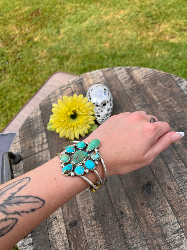 Kingman Turquoise Cuff #1
