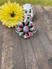 Cotton Candy Kingman Turquoise Cuff #1-3
