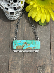 Large Kingman Bar Necklace
