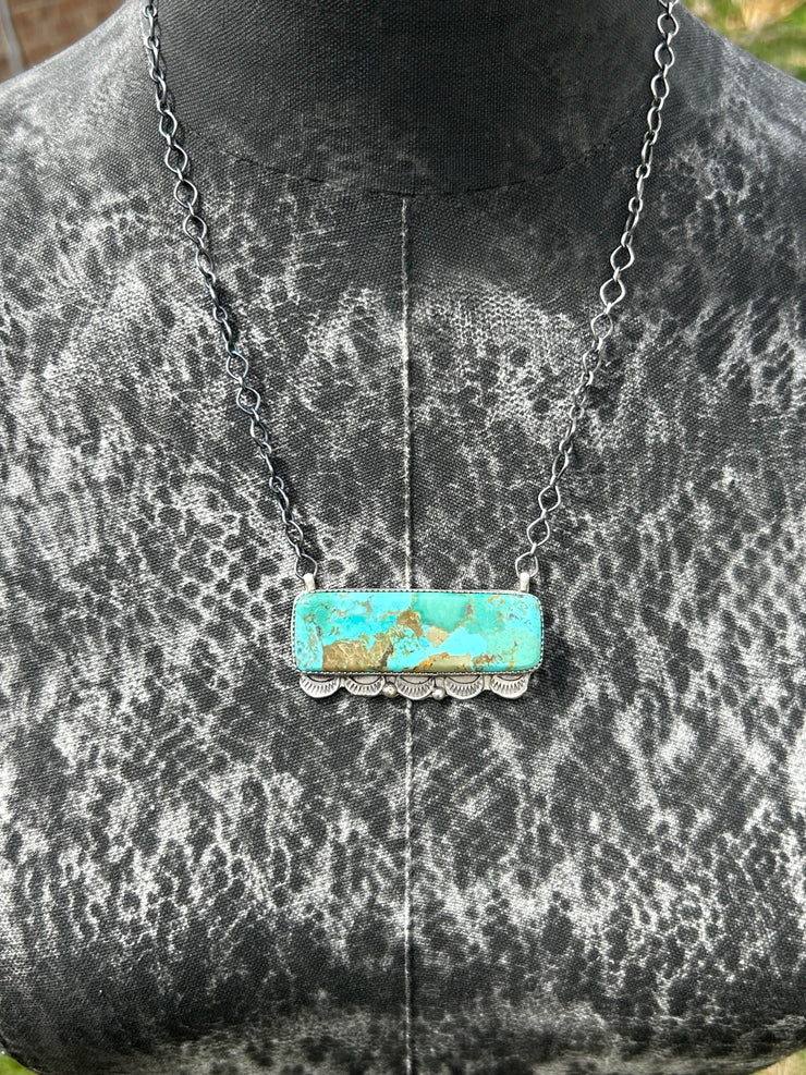 Large Kingman Bar Necklace