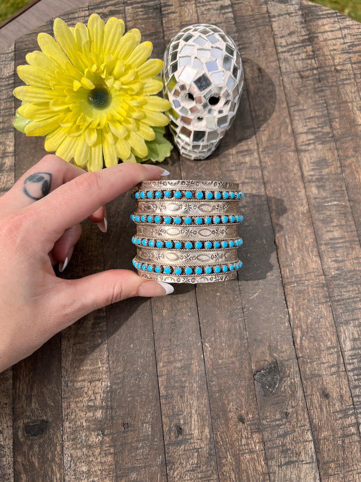 Kingman Snake Eye Cuff