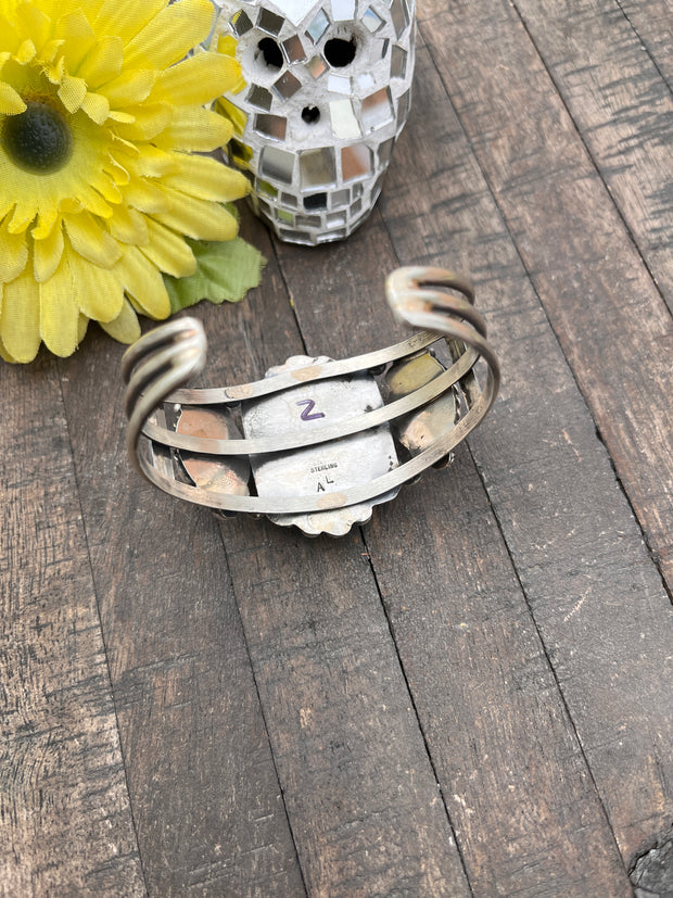 3 Stone Cotton Candy Kingman Cuff #2