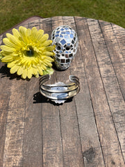 3 Stone Cotton Candy Kingman Cuff #6