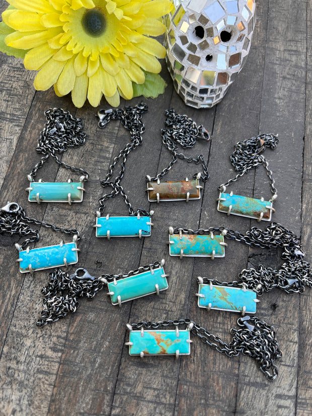 Waterproof Kingman Bar Necklace #1-10