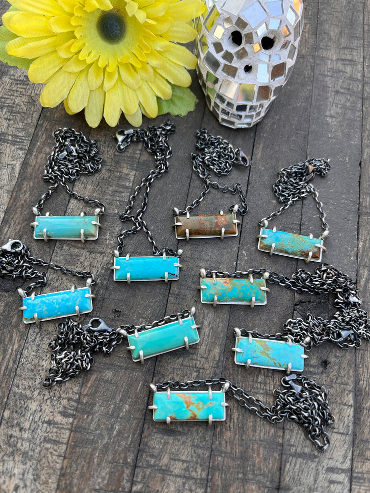 Waterproof Kingman Bar Necklace #1-10