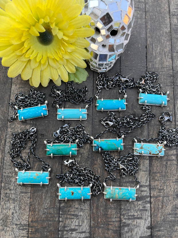 Waterproof Kingman Bar Necklace #21-30