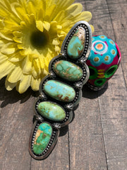Adjustable Sonoran Gold 5 Stone Ring