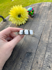3 Stone White Buffalo Cuffs 1-5