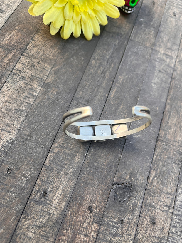 3 Stone White Buffalo Cuffs 1-5
