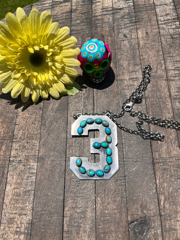 Custom #3 Necklace