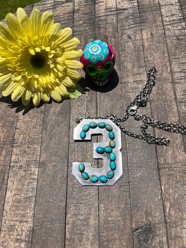 Custom #3 Necklace