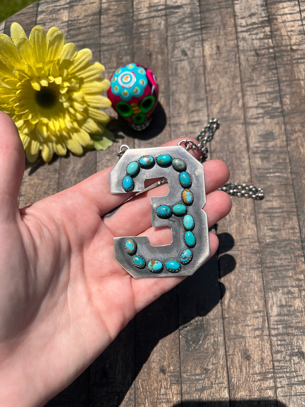 Custom #3 Necklace