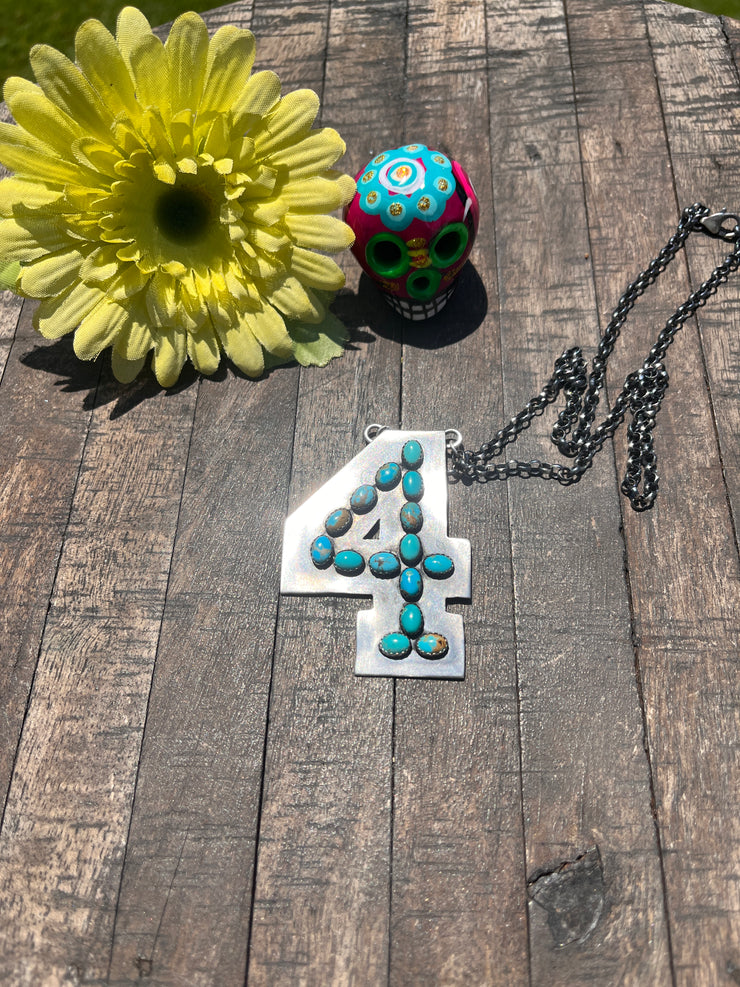 Custom #4 Necklace