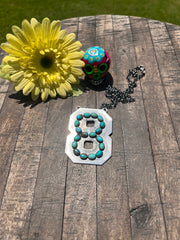 Custom #8 Necklace
