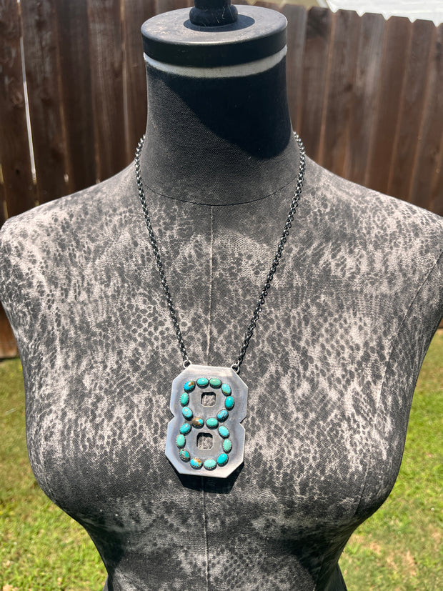 Custom #8 Necklace
