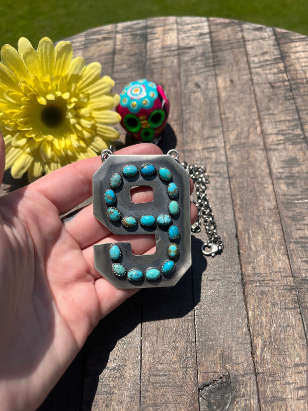 Custom #9 Necklace
