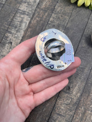 Adjustable Kingman Cowboy Hat Ring