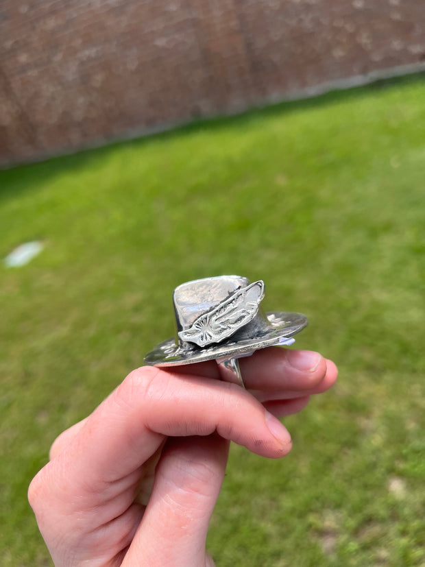 Adjustable Kingman Cowboy Hat Ring
