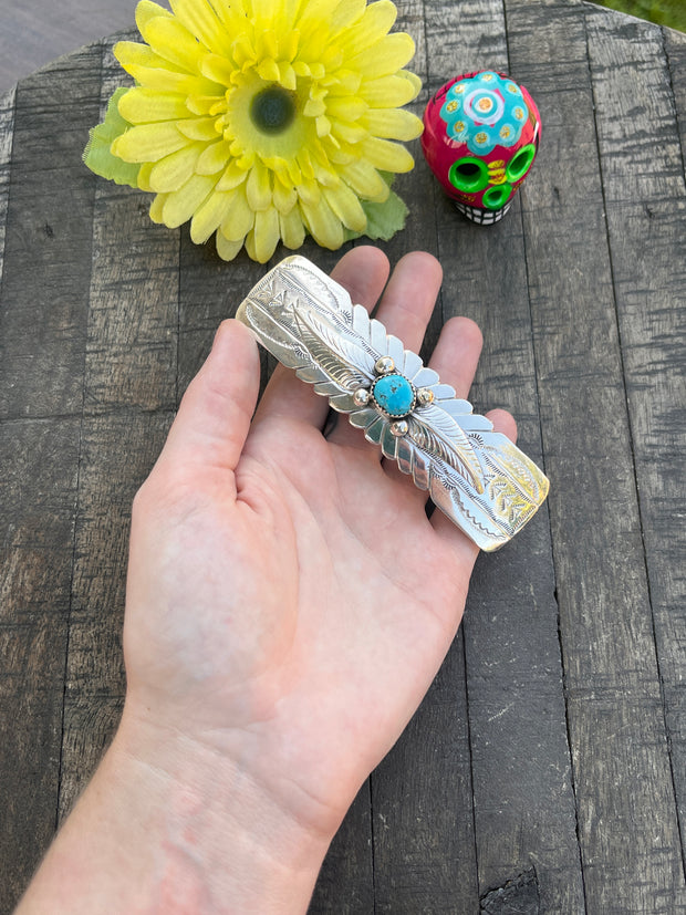 Kingman Hair Barrette One Stone