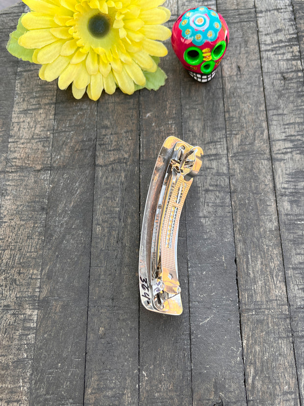Kingman Hair Barrette 3 Stone