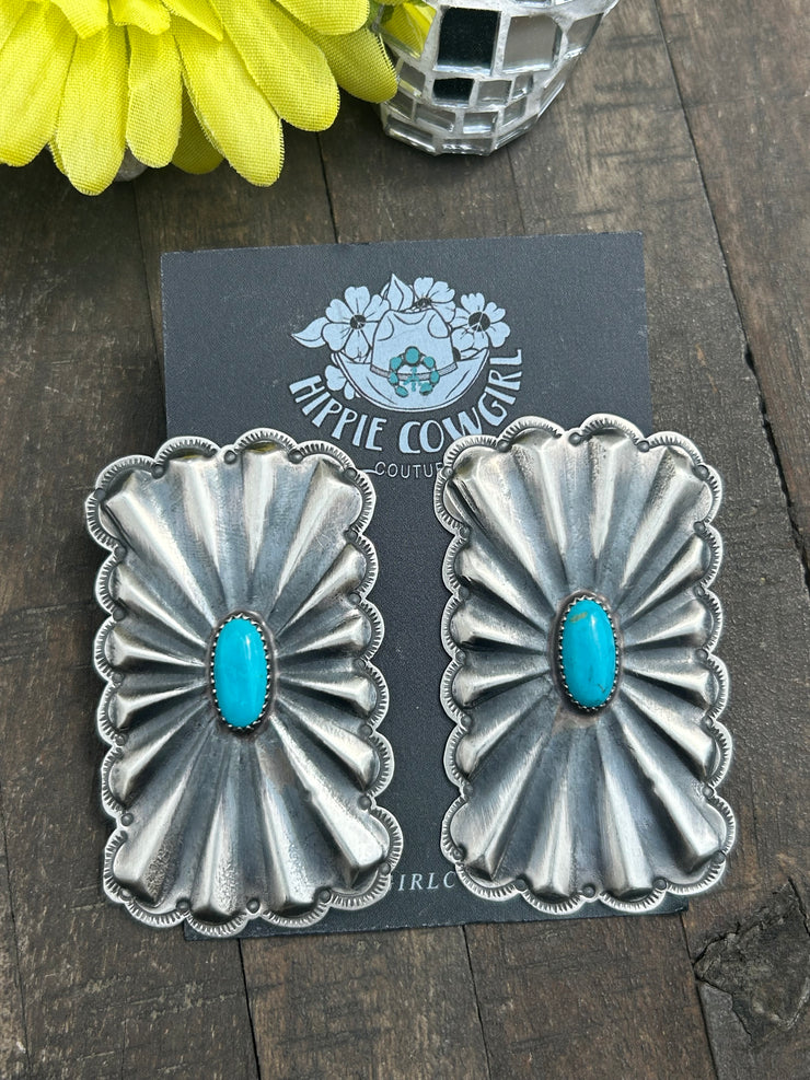 Rectangle Concho Studs