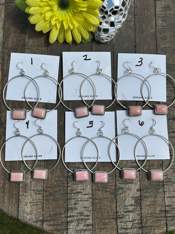 "Cotton Candy" Stud Muffin Hoops 1-6