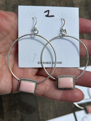 "Cotton Candy" Stud Muffin Hoops 1-6