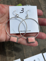 "Cotton Candy" Stud Muffin Hoops 1-6