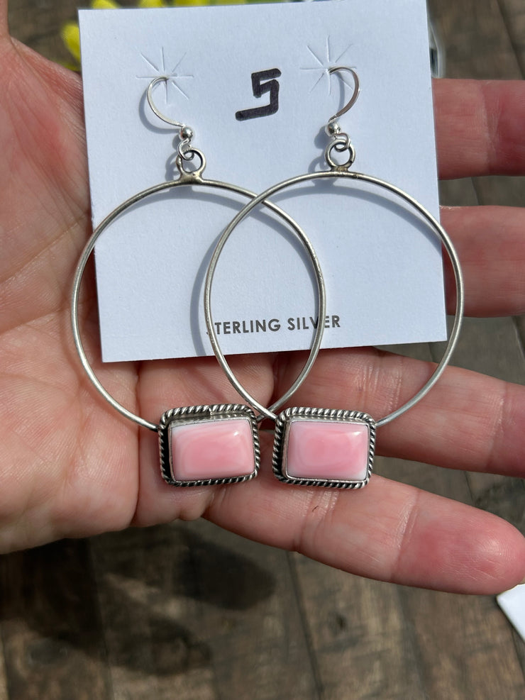 "Cotton Candy" Stud Muffin Hoops 1-6