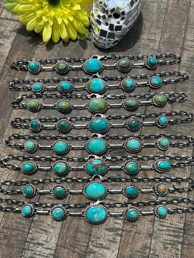 5 Stone Kingman Chokers