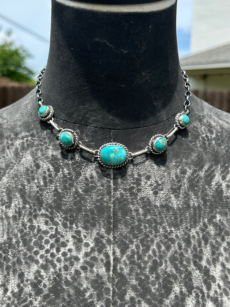 5 Stone Kingman Chokers