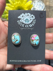 "Cotton Candy" Stud Earrings