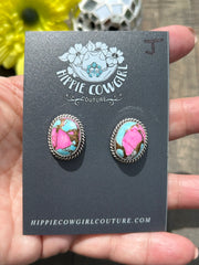 "Cotton Candy" Stud Earrings