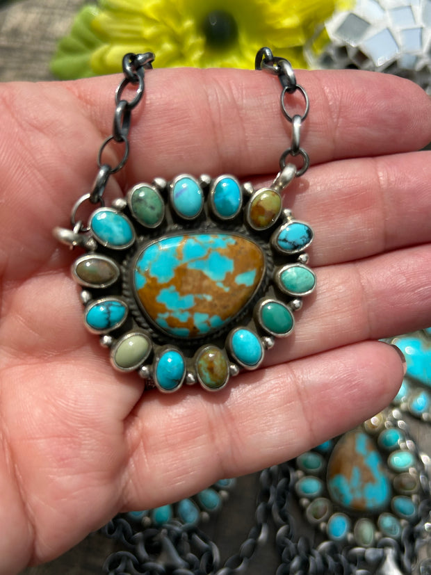 Kingman Cluster Necklaces
