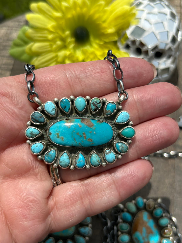 Kingman Cluster Necklaces