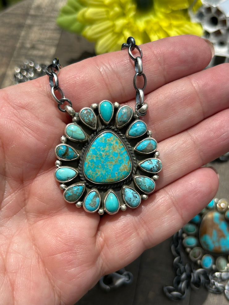 Kingman Cluster Necklaces